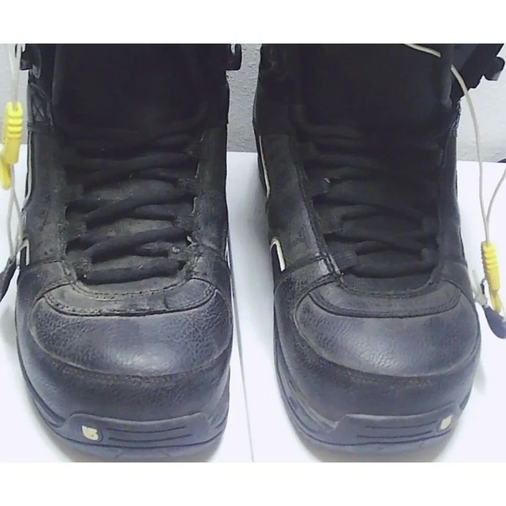 Burton Invader Black/White Snowboard Boots Men's Size 11